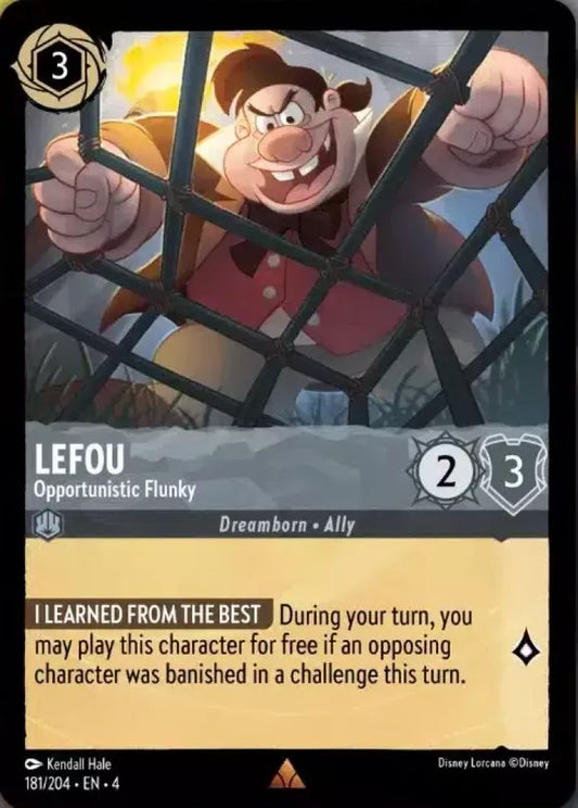Set 4-181 | LeFou - Opportunistic Flunky | Rare