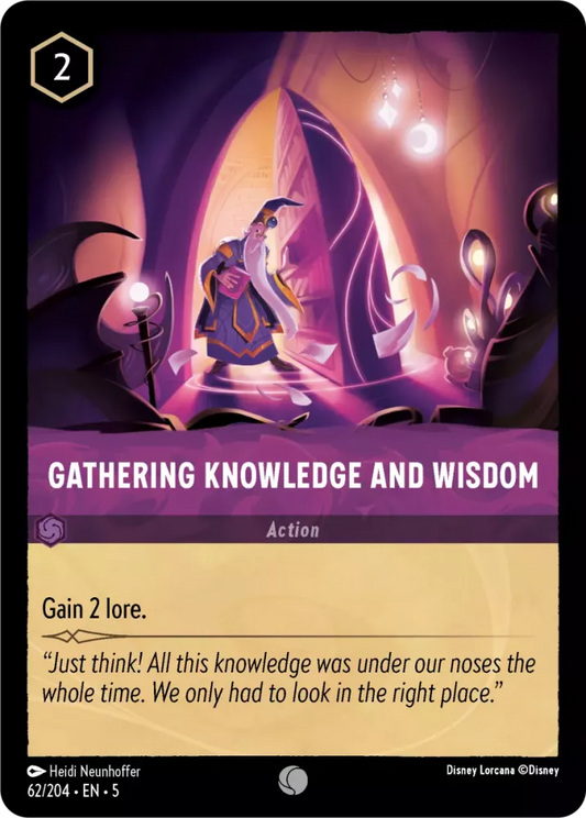 Set 5-062 | Gathering Knowledge and Wisdom | Common