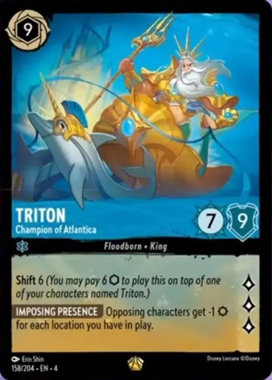 Set 4-158 | Triton - Champion of Atlantica | Legendary