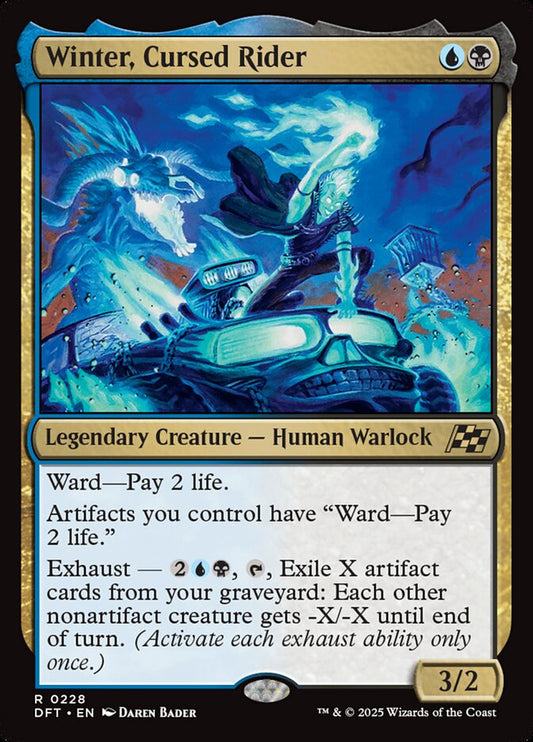 DFT-0228 | Winter, Cursed Rider | EN  | - | Foil