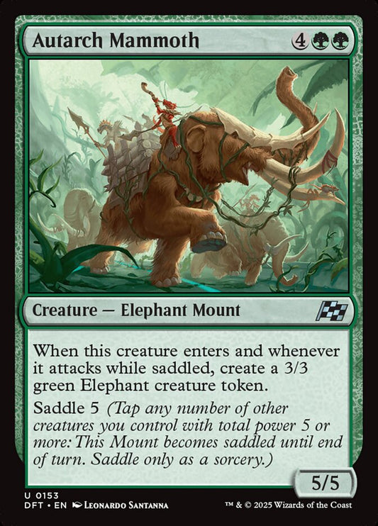 DFT-0153 | Autarch Mammoth | EN  | - | Foil