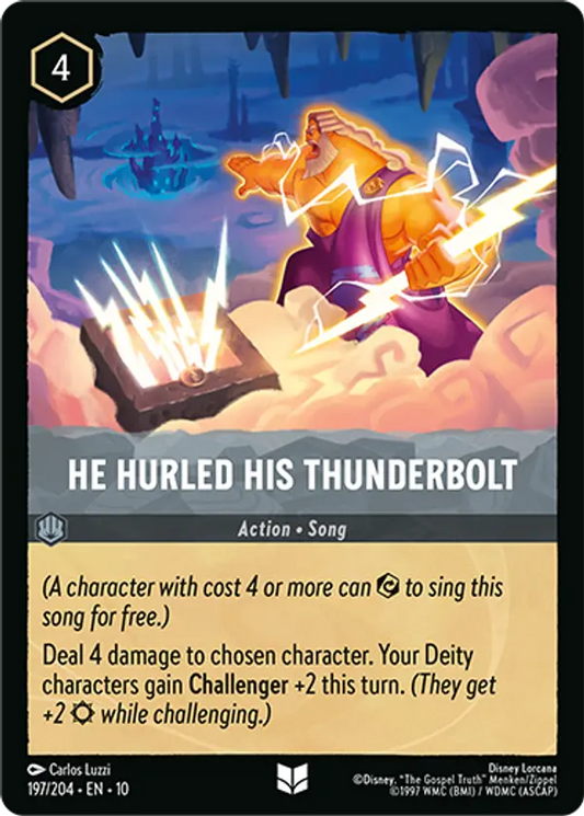 Set 10-197 | He Hurled His Thunderbolt | Uncommon