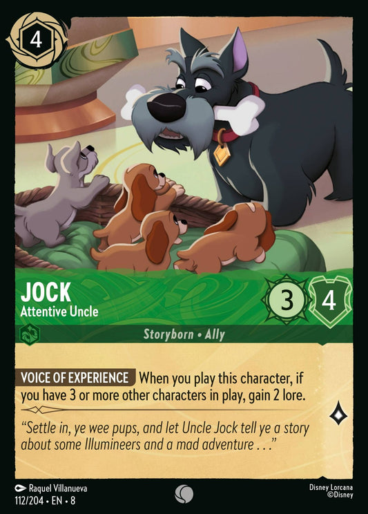 Set 8-112 | Jock - Attentive Uncle | Common