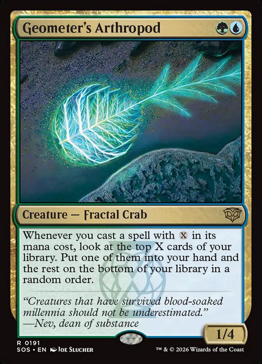 SOS-191 Geometer's Arthropod -EN- R (Foil)