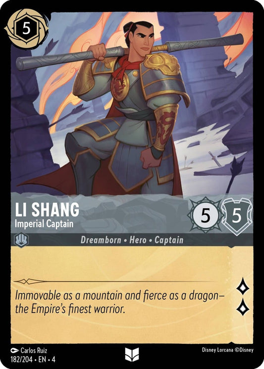 Set 9-193 | Li Shang - Imperial Captain | Uncommon