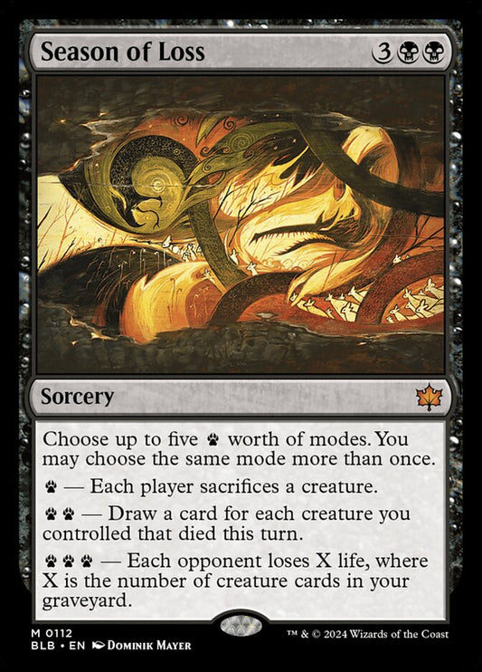 BLB-0112 | Season of Loss | EN  | - | Foil
