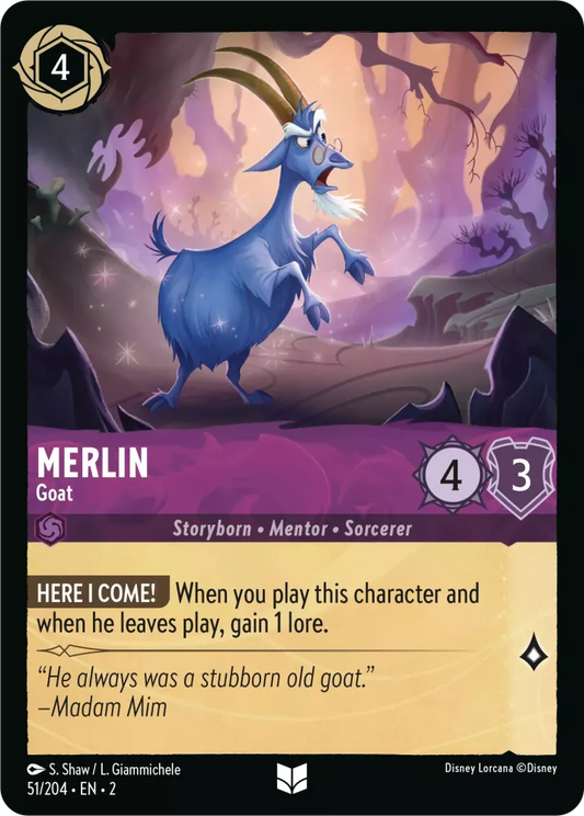Set 2-051 | Merlin - Goat | Uncommon