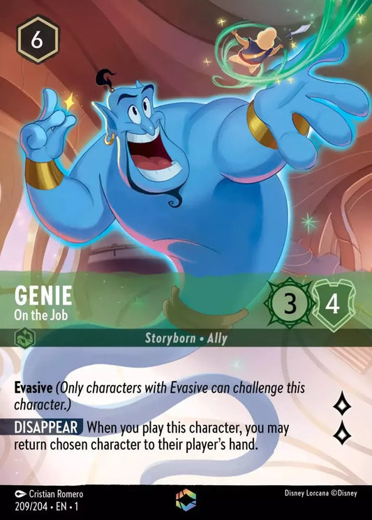 Set 1-209 | Genie - On the Job |  Enchanted