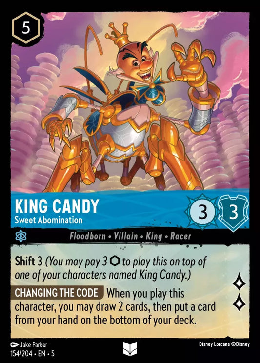 Set 5-154 | King Candy - Sweet Abomination | Uncommon