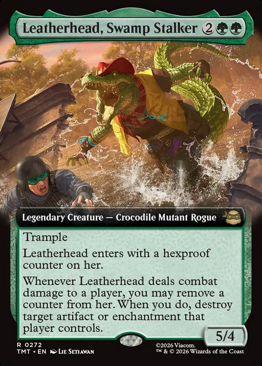 EN | Leatherhead, Swamp Stalker| Non-Foil| TMT-272