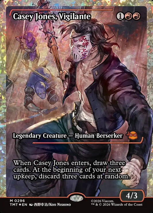 TMT-296 Casey Jones, Vigilante | Rare (EN)