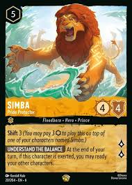Set 6-020 | Simba - Pride Protector | Legendary