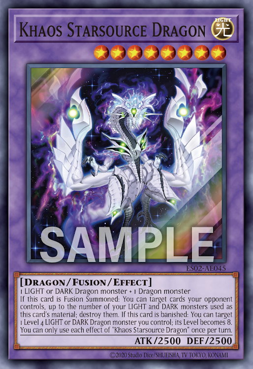 ES02-AE045 Khaos Starsource Dragon  | SR