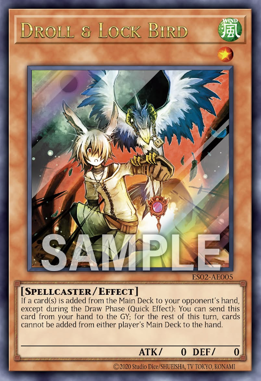 ES02-AE005 Droll & Lock Bird  | UR