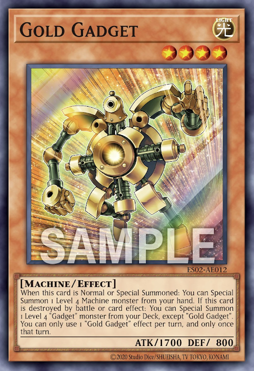 ES02-AE012 Gold Gadget  | SR