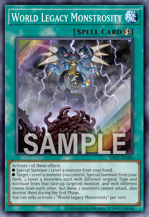 ES02-AE089 World Legacy Monstrosity  | SR