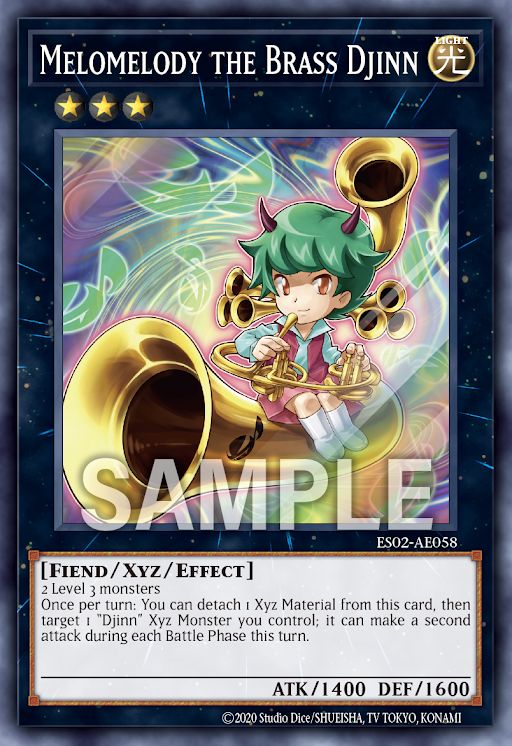 ES02-AE058 Melomelody the Brass Djinn  | SR