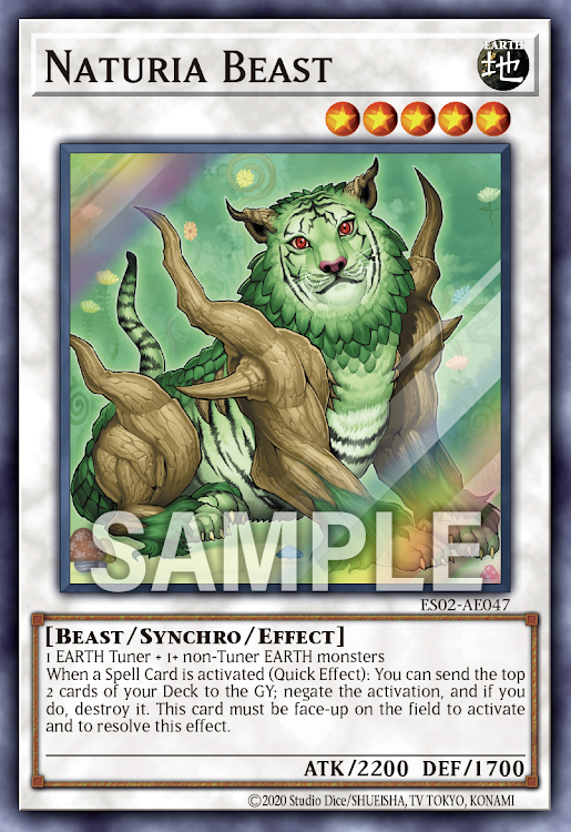 ES02-AE047 Naturia Beast  | SR