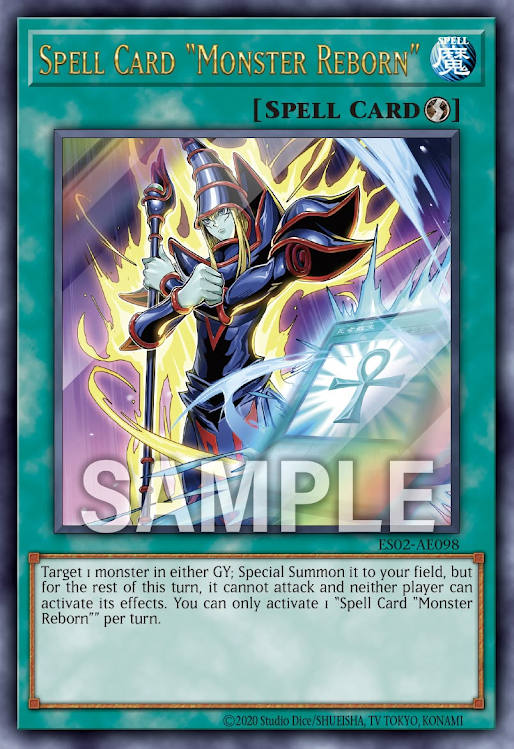 ES02-AE098 Spell Card "Monster Reborn"  | UR