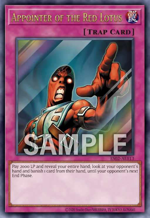 ES02-AE113 Appointer of the Red Lotus  | UR