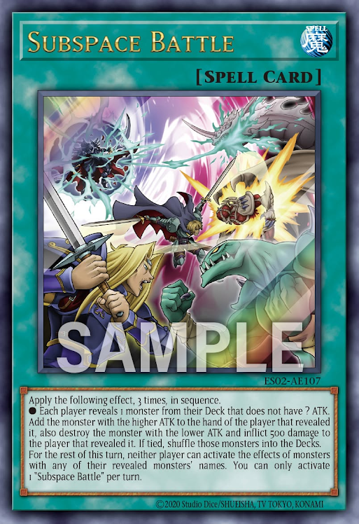 ES02-AE107 Subspace Battle  | UR