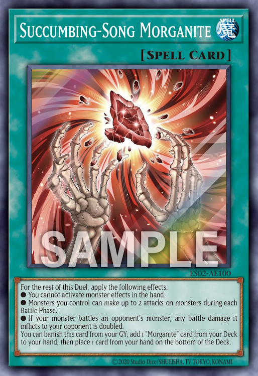 ES02-AE100 Succumbing-Song Morganite  | SR