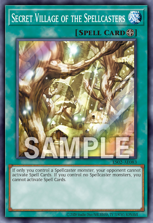 ES02-AE083 Secret Village of the Spellcasters  | SR