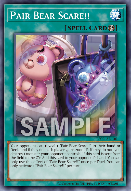 ES02-AE106 Pair Bear Scare!!  | SR