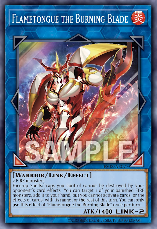 ES02-AE077 Flametongue the Burning Blade  | SR