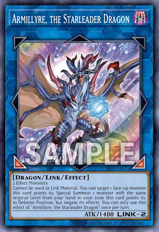 ES02-AE074 Armillyre, the Starleader Dragon  | SR