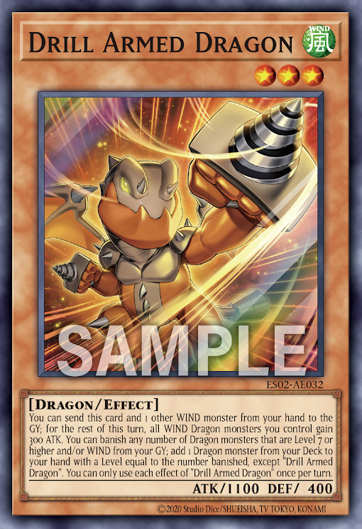 ES02-AE032 Drill Armed Dragon  | SR