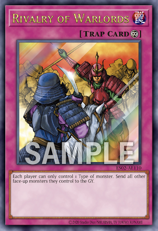 ES02-AE110 Rivalry of Warlords  | UR
