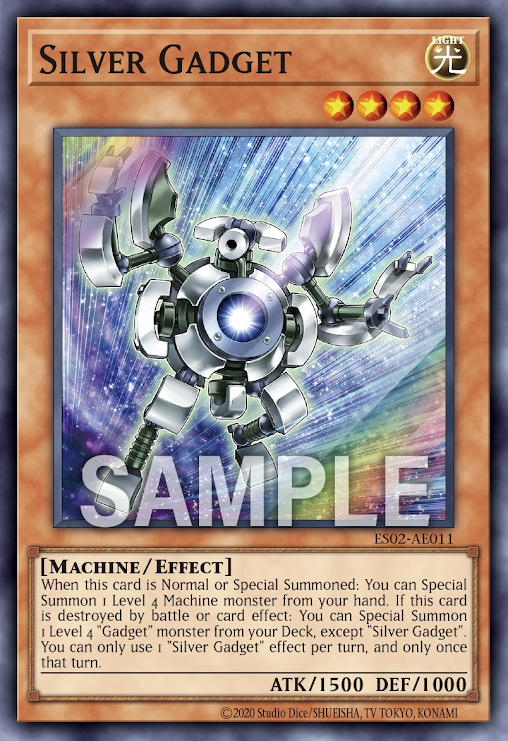 ES02-AE011 Silver Gadget  | SR