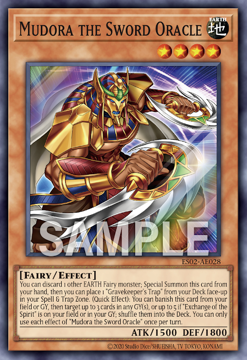 ES02-AE028 Mudora the Sword Oracle  | SR