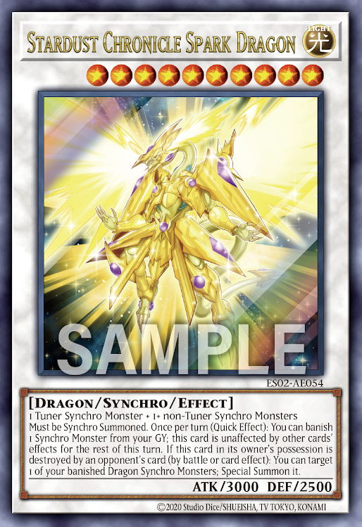 ES02-AE054 Stardust Chronicle Spark Dragon  | UR