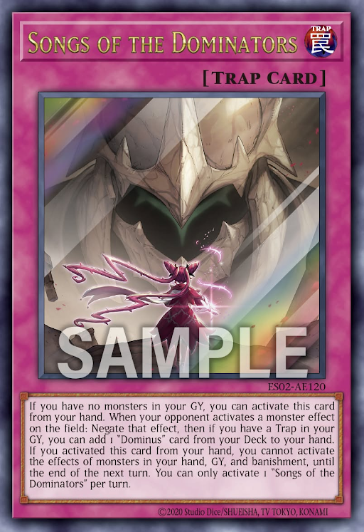 ES02-AE120 Songs of the Dominators  | UR