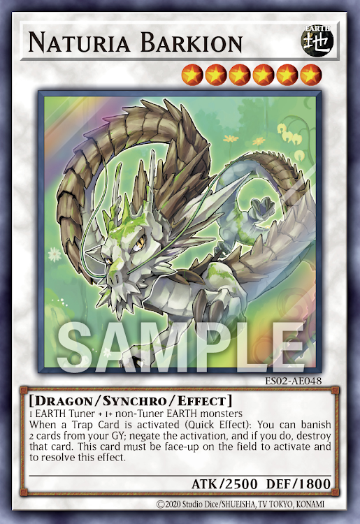 ES02-AE048 Naturia Barkion  | SR