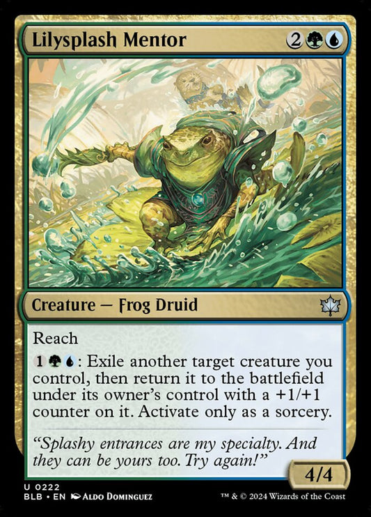 BLB-0222 | Lilysplash Mentor | EN  | - | Non-Foil