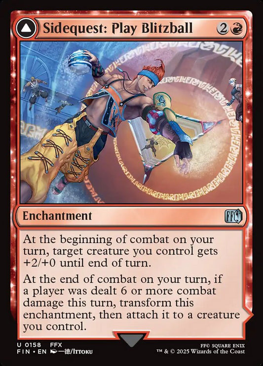 FIN-0158 | Sidequest: Play Blitzball // World Champion, Celestial Weapon | EN  | - | Non-Foil