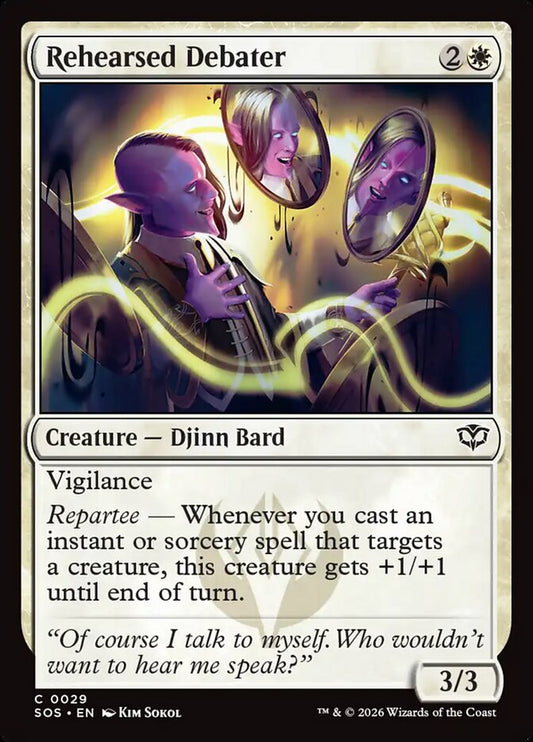 SOS-029 Rehearsed Debater -EN- C (Foil)