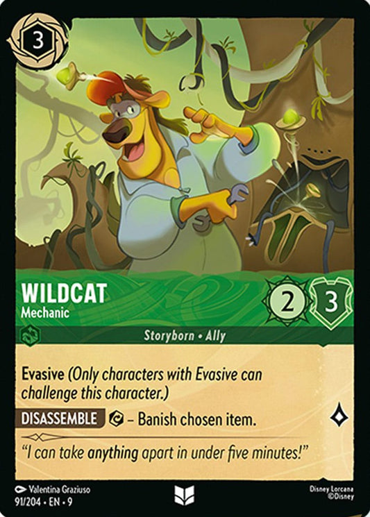 Set 9-091 | Wildcat - Mechanic | Uncommon