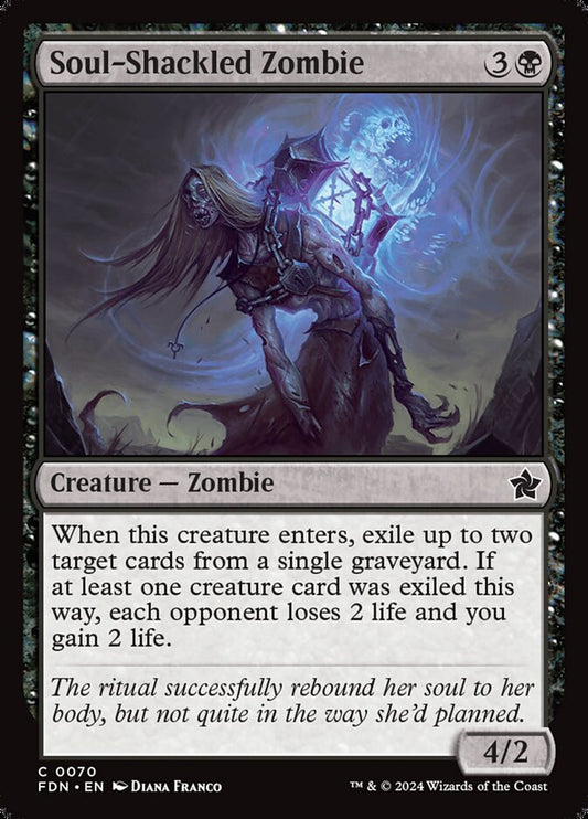 FDN-0070 | Soul-Shackled Zombie | EN  | - | Foil