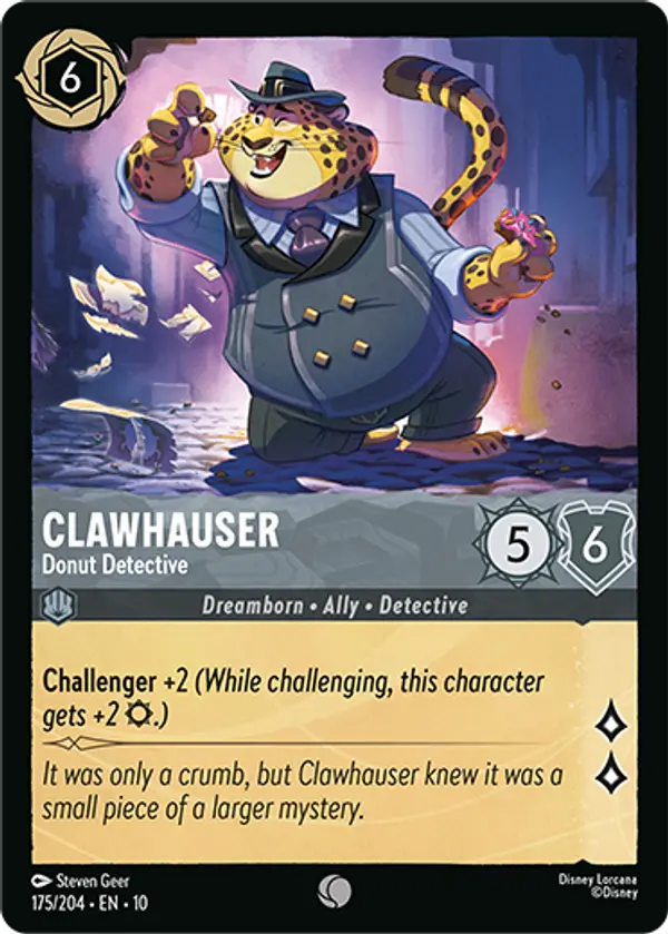 Set 10-175 | Clawhauser - Donut Detective | Common