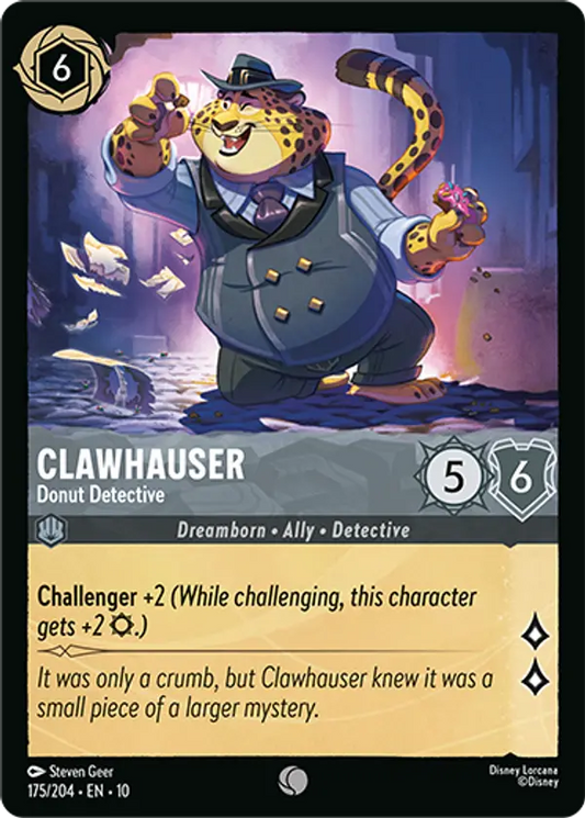 Set 10-175 | Clawhauser - Donut Detective | Common