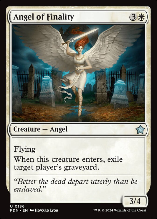 FDN-0136 | Angel of Finality | EN  | - | Foil