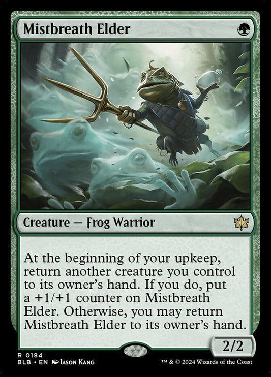 BLB-0184 | Mistbreath Elder | EN  | - | Foil