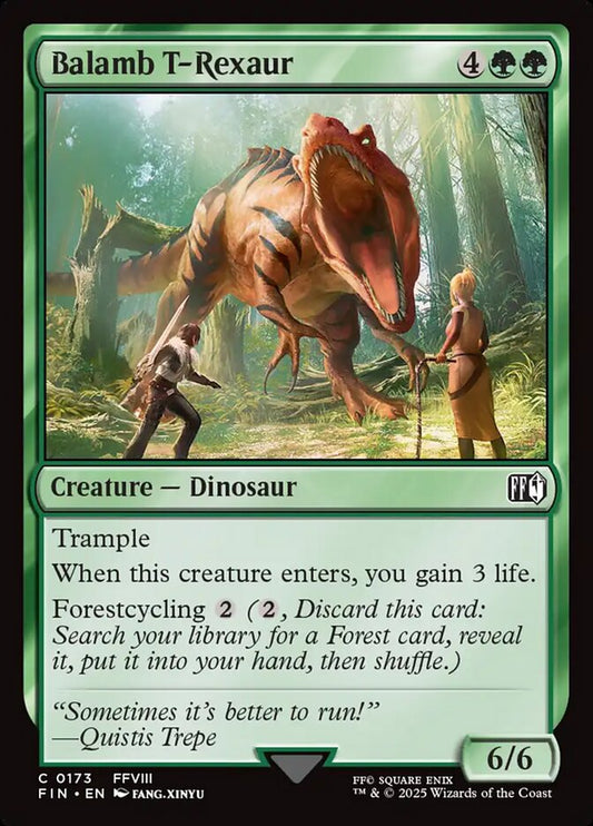 FIN-0173 | Balamb T-Rexaur | EN  | - | Non-Foil