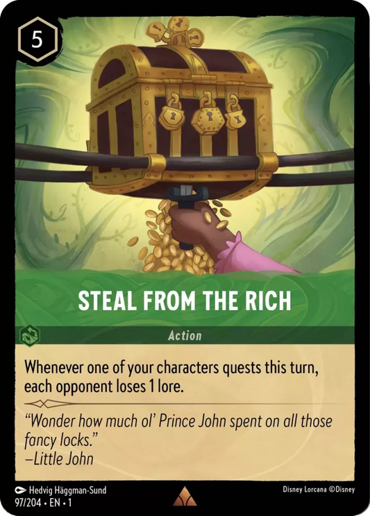 Set 1-097 | Steal from the Rich |  Rare