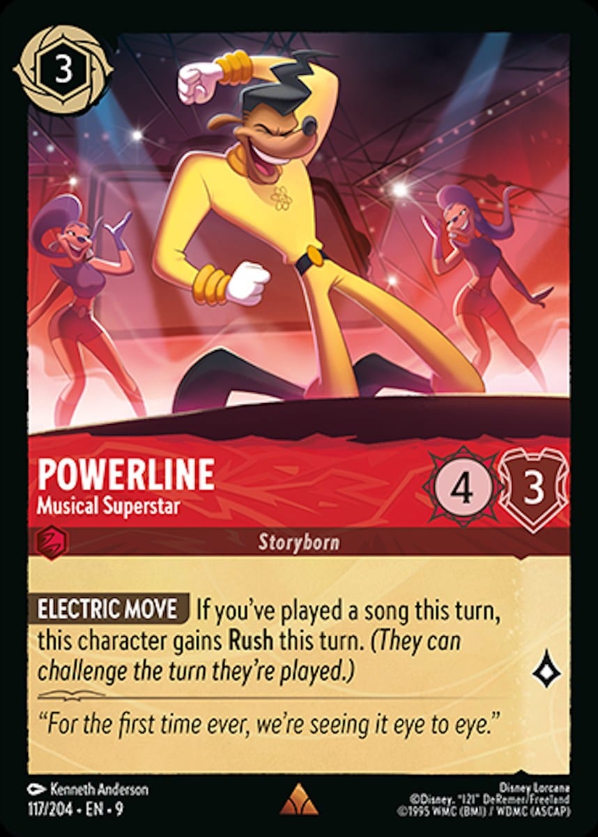Set 9-117 | Powerline - Musical Superstar | Rare