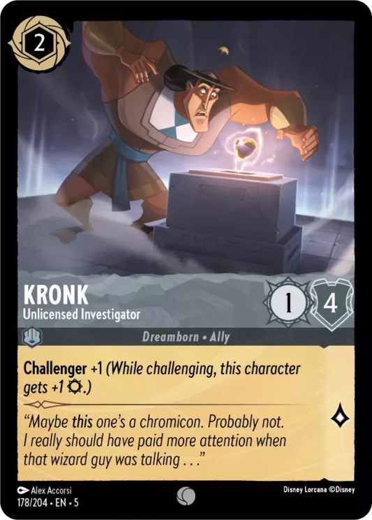 Set 5-178 | Kronk - Unlicensed Investigator | Common